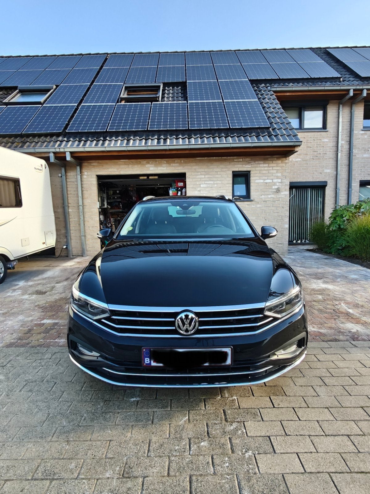 VW Passat break 2019 1600 diesel, Auto's, Zwart, Zwart, 5 deurs, Particulier