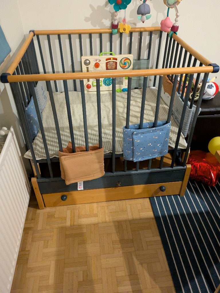 Babybox, Ophalen, Gebruikt, Vierkant, In hoogte verstelbaar