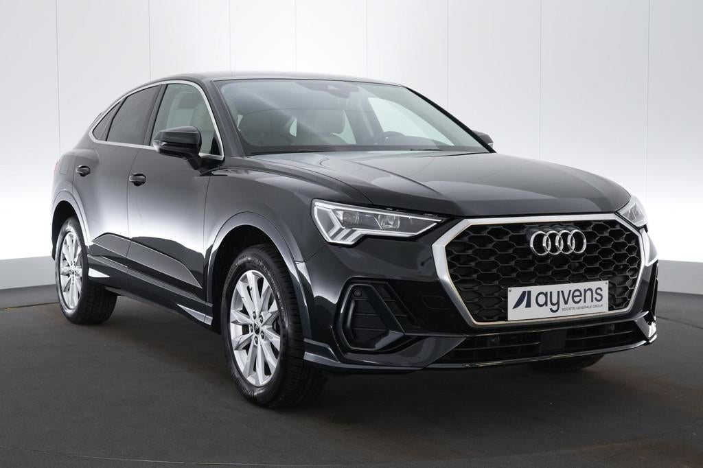 (2DXL038) AUDI Q3 SPORTBACK, Auto's, Audi, 32 g/km, Stof, Gebruikt, Zwart