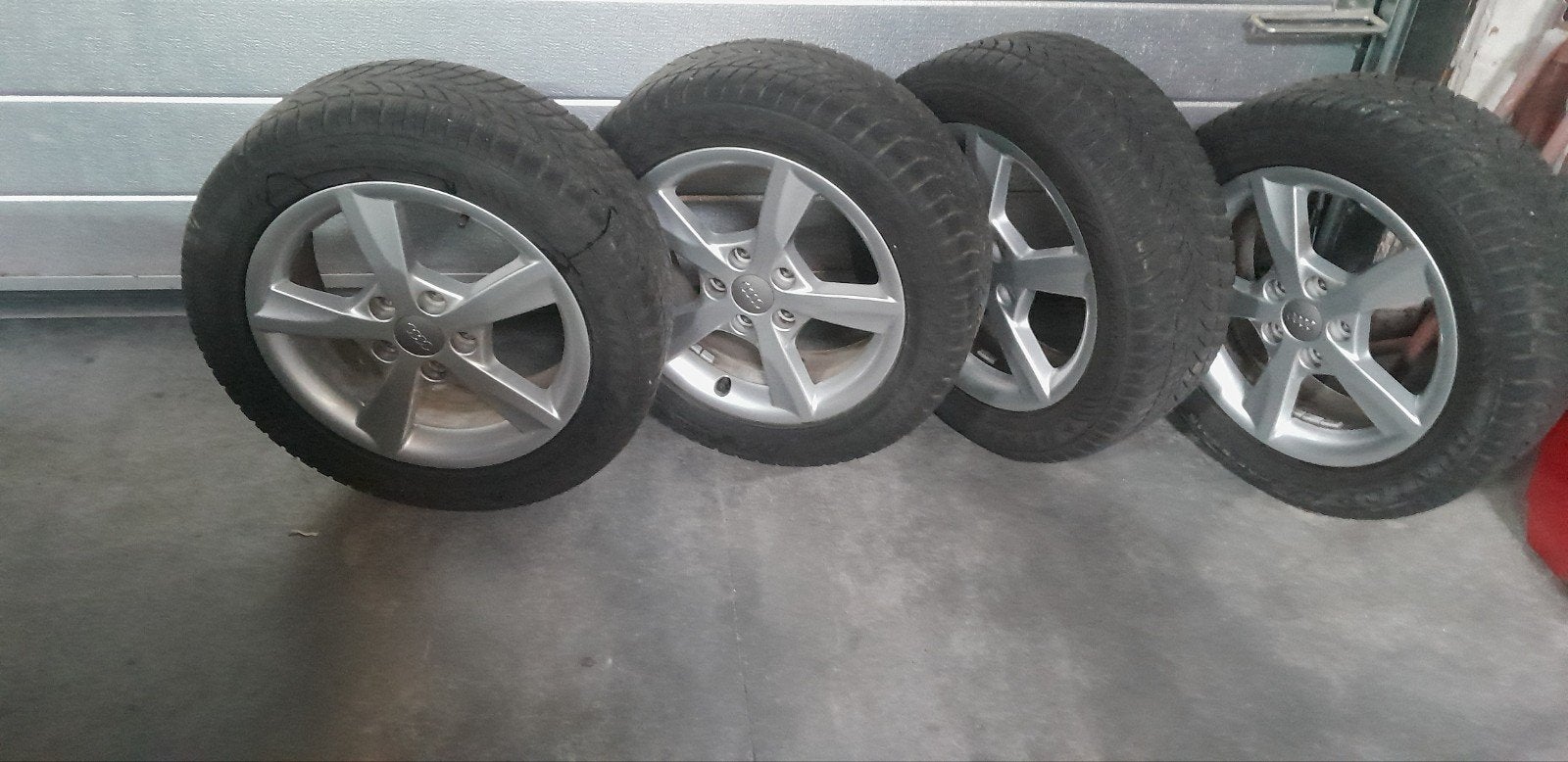 4 originele velgen Audi A3, Ophalen, Velg(en), 16 inch, Nieuw