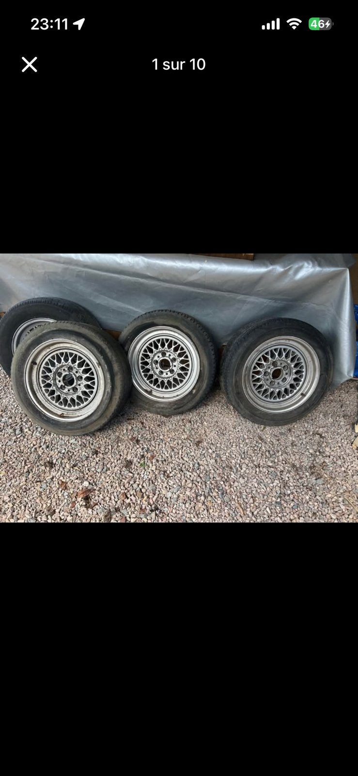 Jantes pour bmw e34, Enlèvement, Utilisé