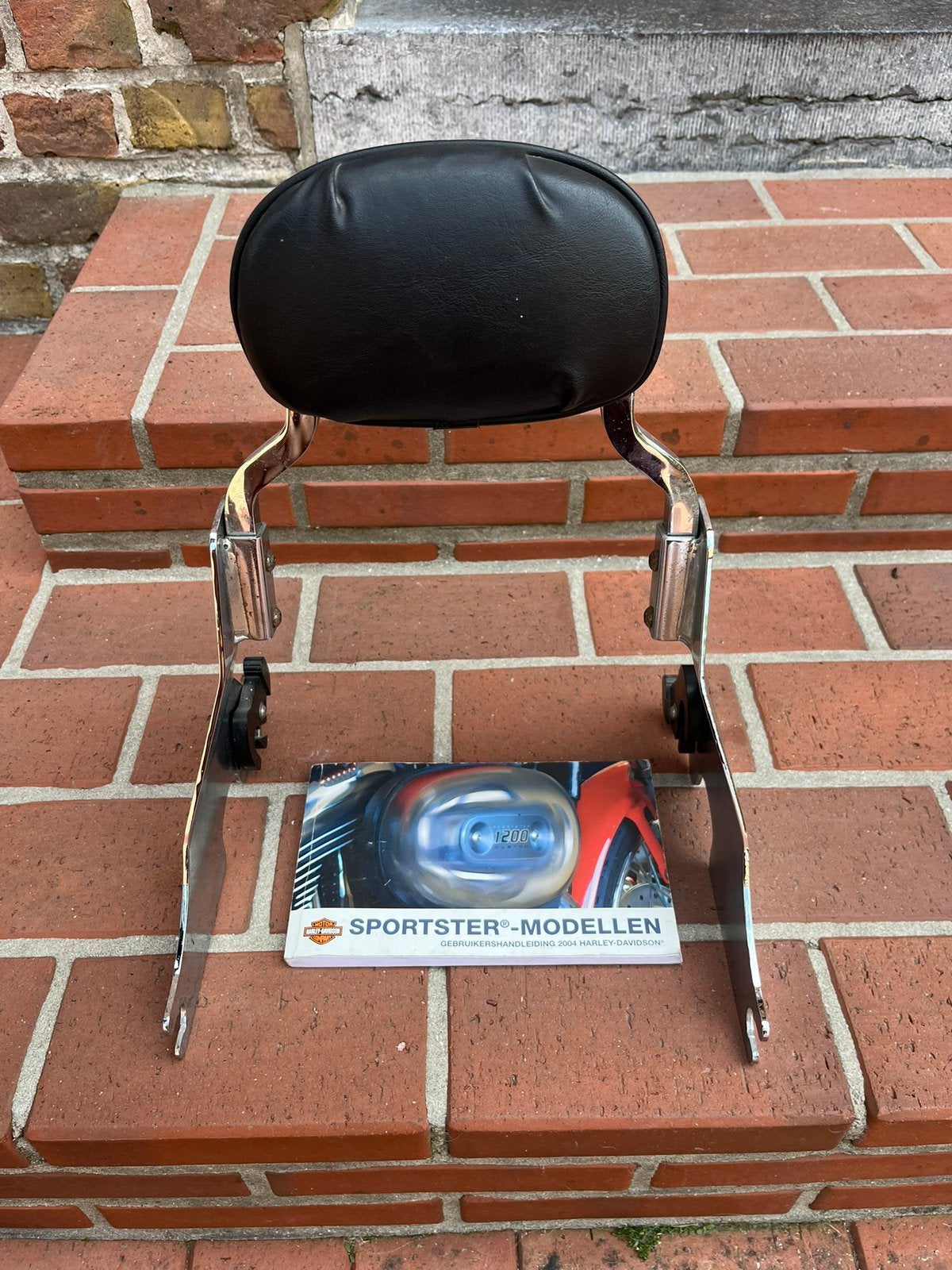 Rugzitje sportster, Ophalen