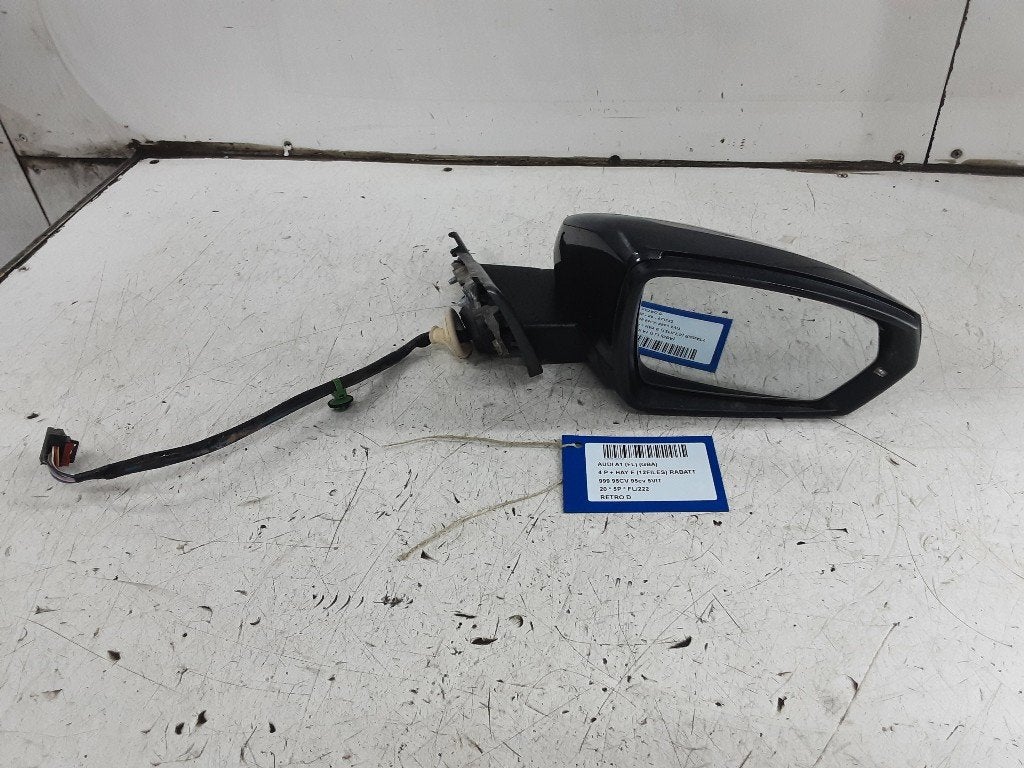 RETROVISEUR EXTERIEUR DROIT Audi A1 Sportback (GBA), Auto-Union-Straße  1,
85057  Ingolstadt, DE, Info@audi.de, Audi, Utilisé