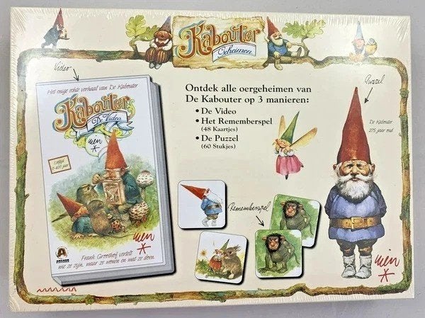 David de Kabouter Kaboutergeheimen VHS, Verzamelen, Poppetjes en Figuurtjes, Zo goed als nieuw, Verzenden
