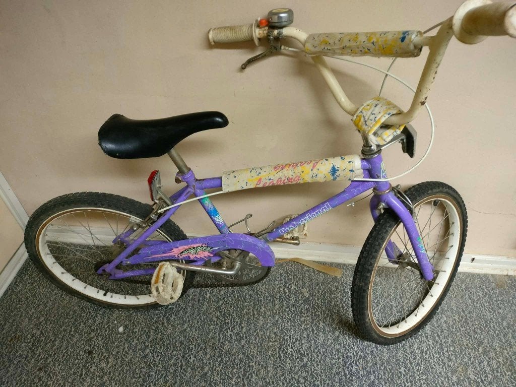 BMX fiets, Ophalen, Gebruikt, Staal, Velgrem