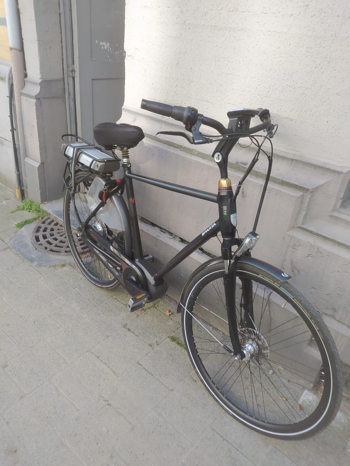 elektirsche heren fiets sparta, Fietsen en Brommers, Ophalen, Sparta