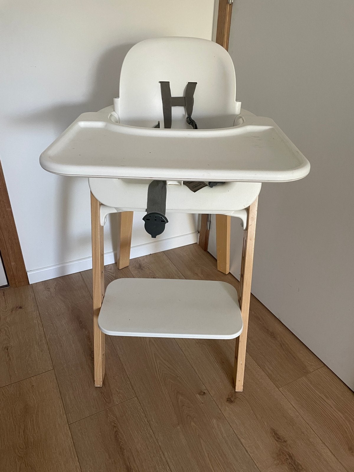 Stokke steps meegroeistoel (compleet), Ophalen, Gebruikt, Meegroeistoel, Aanschuifbaar