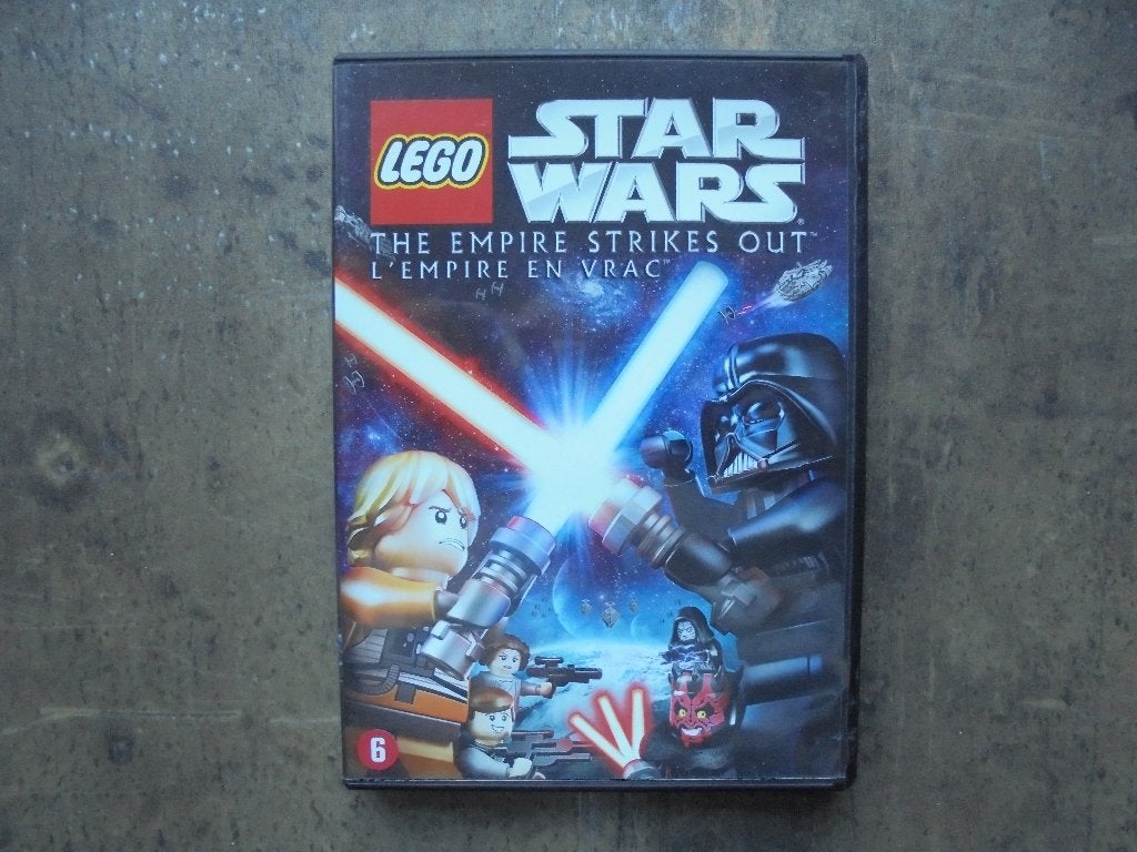 Lego DVD Star Wars The Empire Strikes Out (zie foto's) III, Gebruikt, Tekenfilm, Overige soorten, Ophalen of Verzenden