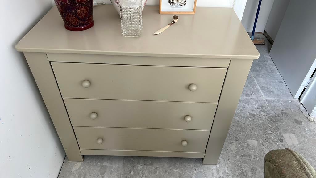 Commode en kinder/volw. Bed, Huis en Inrichting, Ophalen, Gebruikt