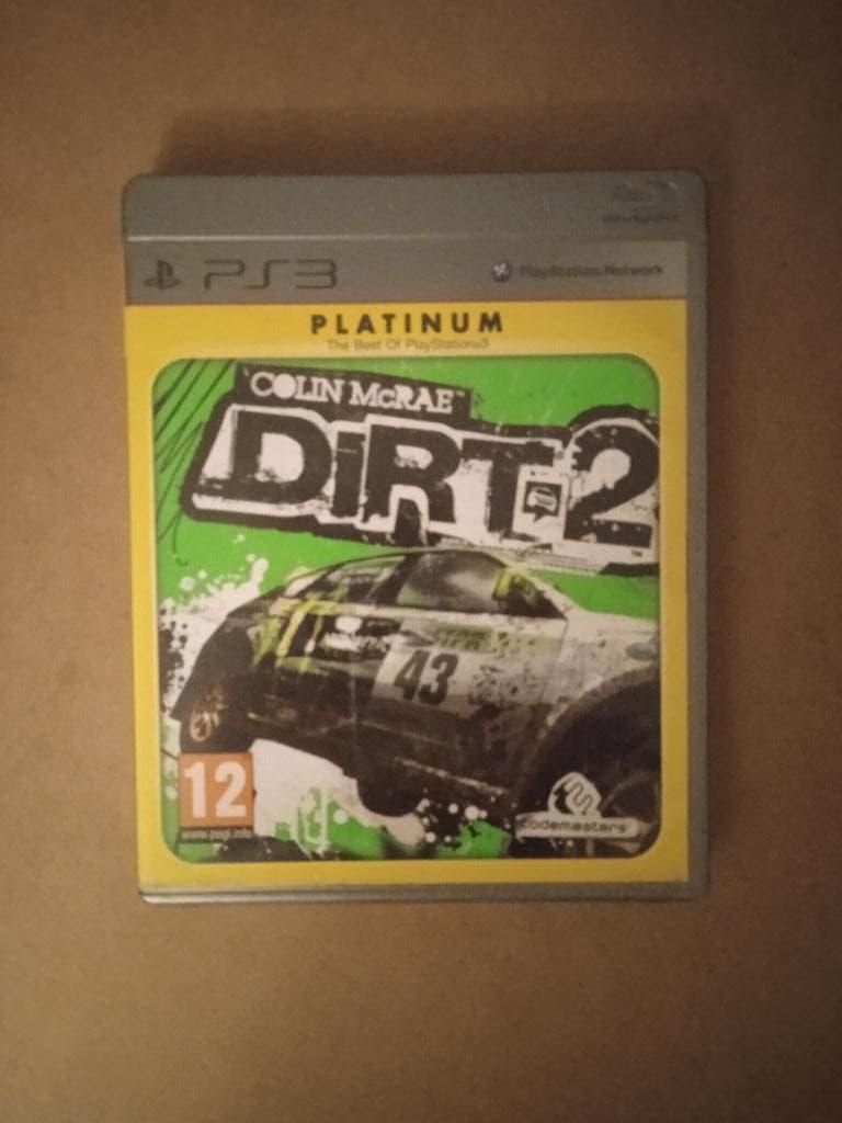 Colin McRae Dirt 2 Platinum PS3, Ophalen, Gebruikt, 1 speler, Racen en Vliegen