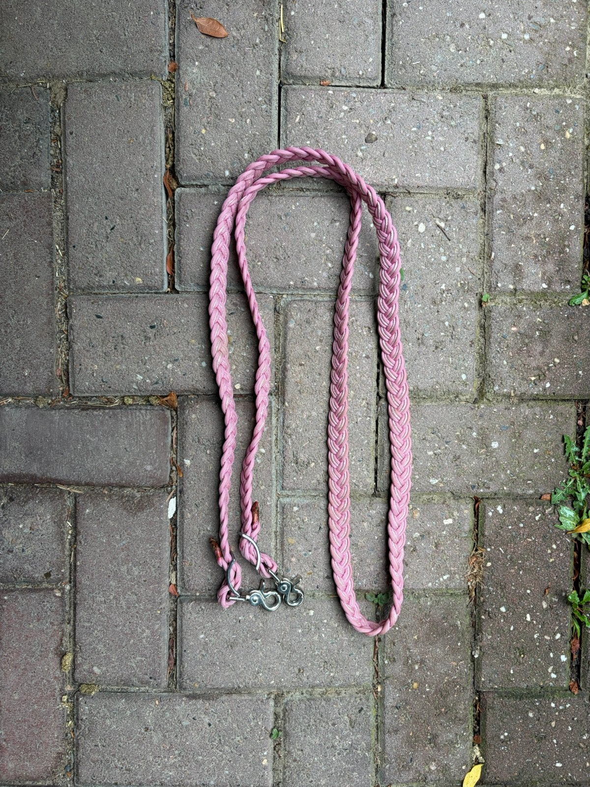 Roze western teugels, Dieren en Toebehoren, Ophalen of Verzenden, Zo goed als nieuw, Roze, Teugels