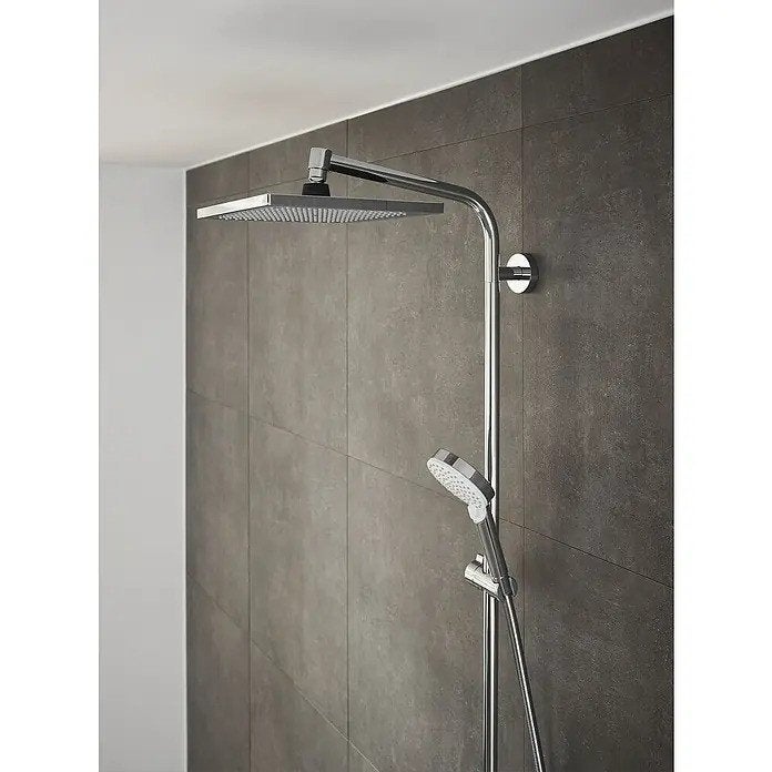 Hansgrohe Crometta E240 regendoucheset chroom - nieuw, Verzenden, Nieuw, Chroom, Douche