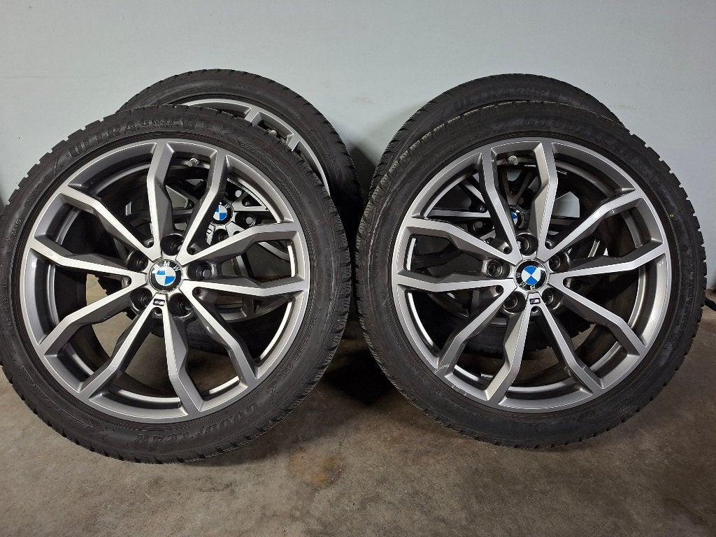 4 jantes BMW avec pneus neige, Pneus hiver, Véhicule de tourisme, 205 mm, Enlèvement