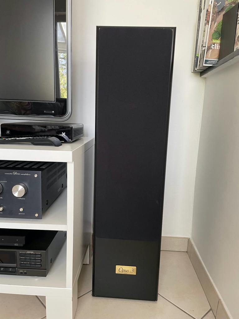 DANTAX Opus 3 hifi-kolomluidsprekers (140 watt), Gebruikt, 120 watt of meer, Front, Rear of Stereo speakers, Ophalen
