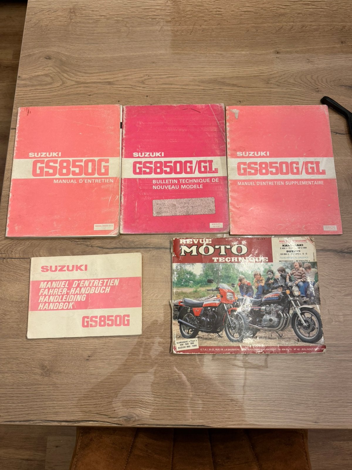 Manuel atelier suzuki gs 850, Motos, Enlèvement ou Envoi
