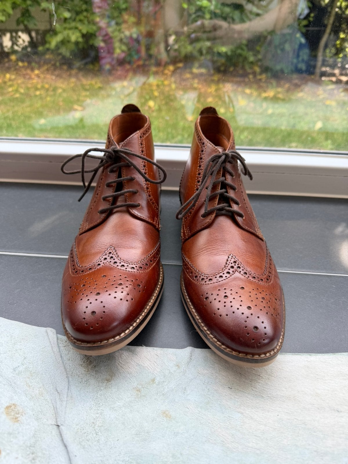 Heren schoenen, Kleding | Heren, Schoenen, Bruin, Ophalen of Verzenden, Zo goed als nieuw, Veterschoenen