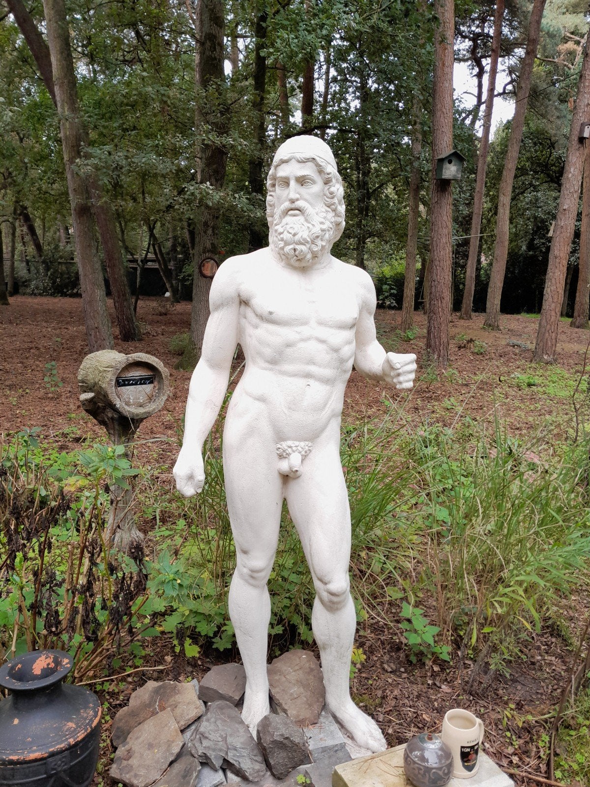 tuin beeld, Ophalen, Steen