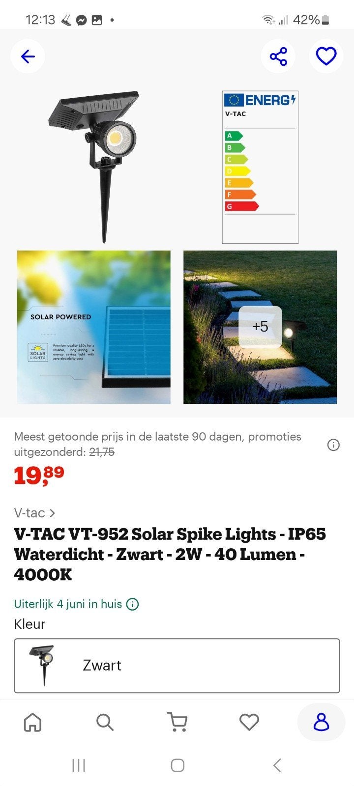 2 splinternieuwe  spots op zonneenergie  ., Jardin & Terrasse, Éclairage extérieur, Enlèvement, Spots