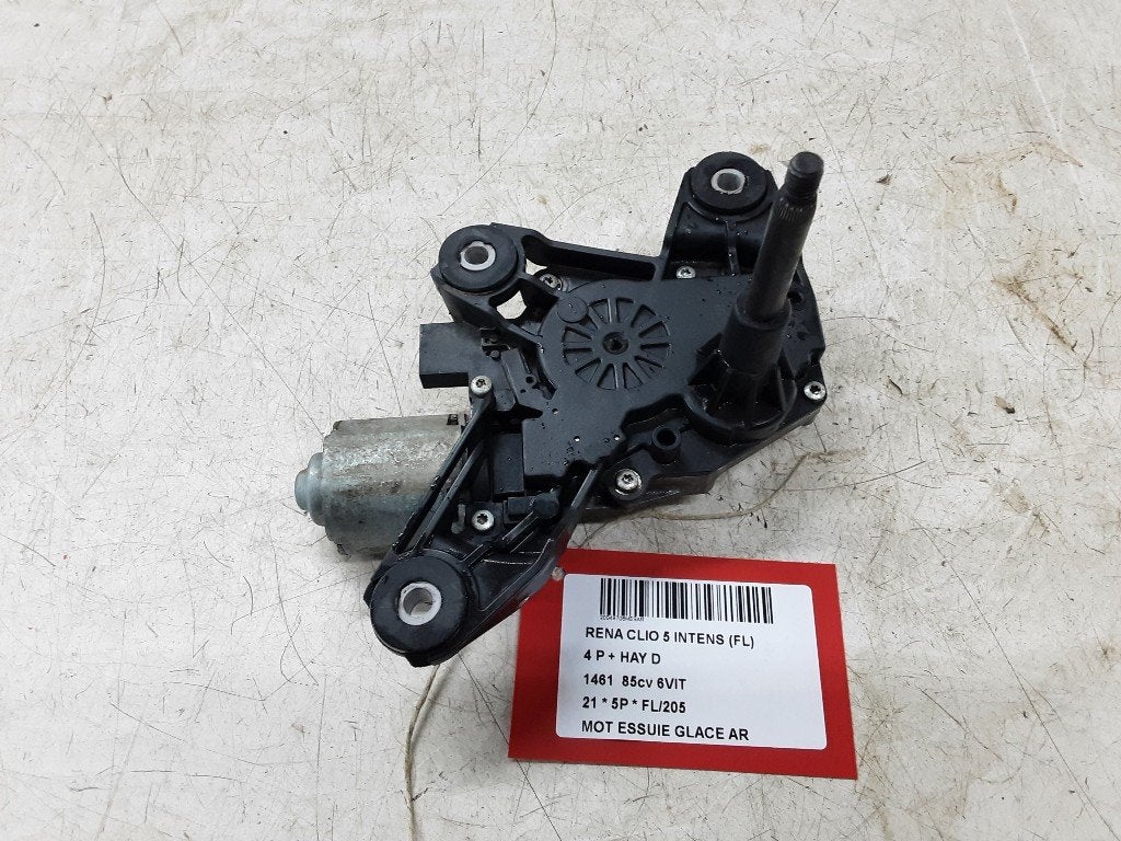 RUITENWISSERMOTOR ACHTER Renault Clio V (RJAB) (01-2019/-), Auto-onderdelen, Ruiten en Toebehoren, Gebruikt, Renault, Peter-Huppertz-Straße 5
51063  Köln, DE