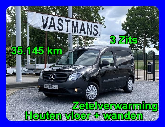 Mercedes-Benz Citan 109 13.885€ + TVA / 3 places / 35,145 km, Autos, Achat, Euro 6, Entreprise, Boîte manuelle