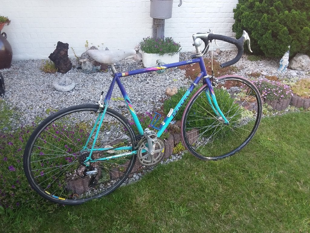 Retro koersfiets, Ophalen