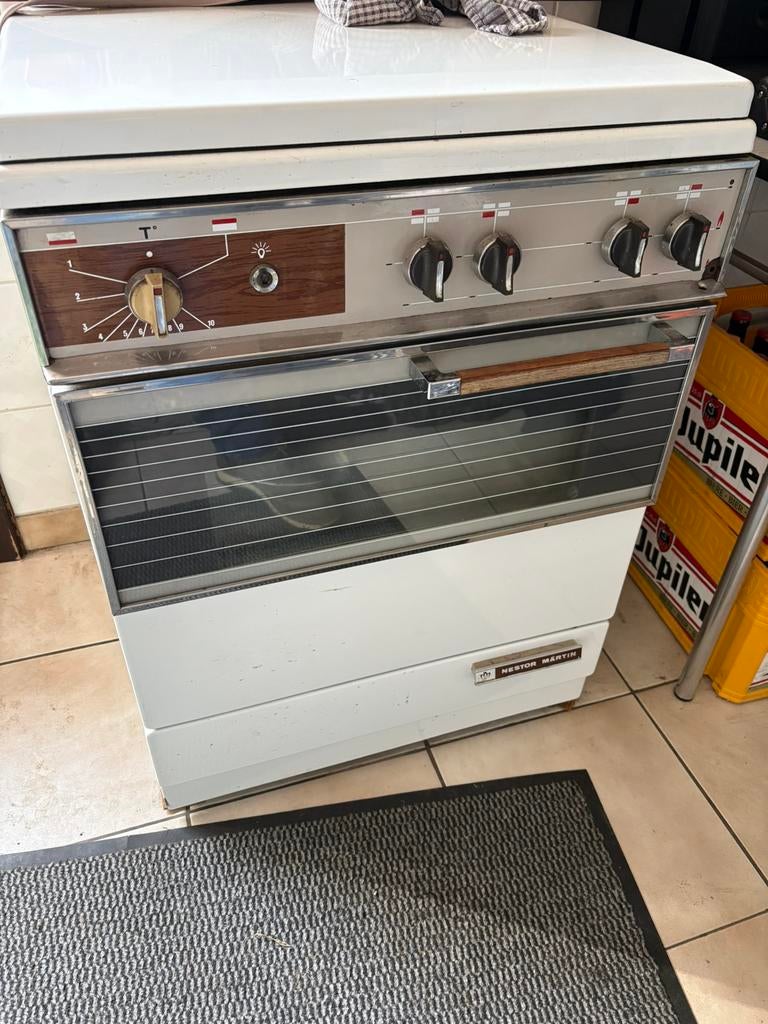 Retro Nestor Martin gas kook fornuis, Elektronische apparatuur, Fornuizen, Ophalen, Zo goed als nieuw, Gas
