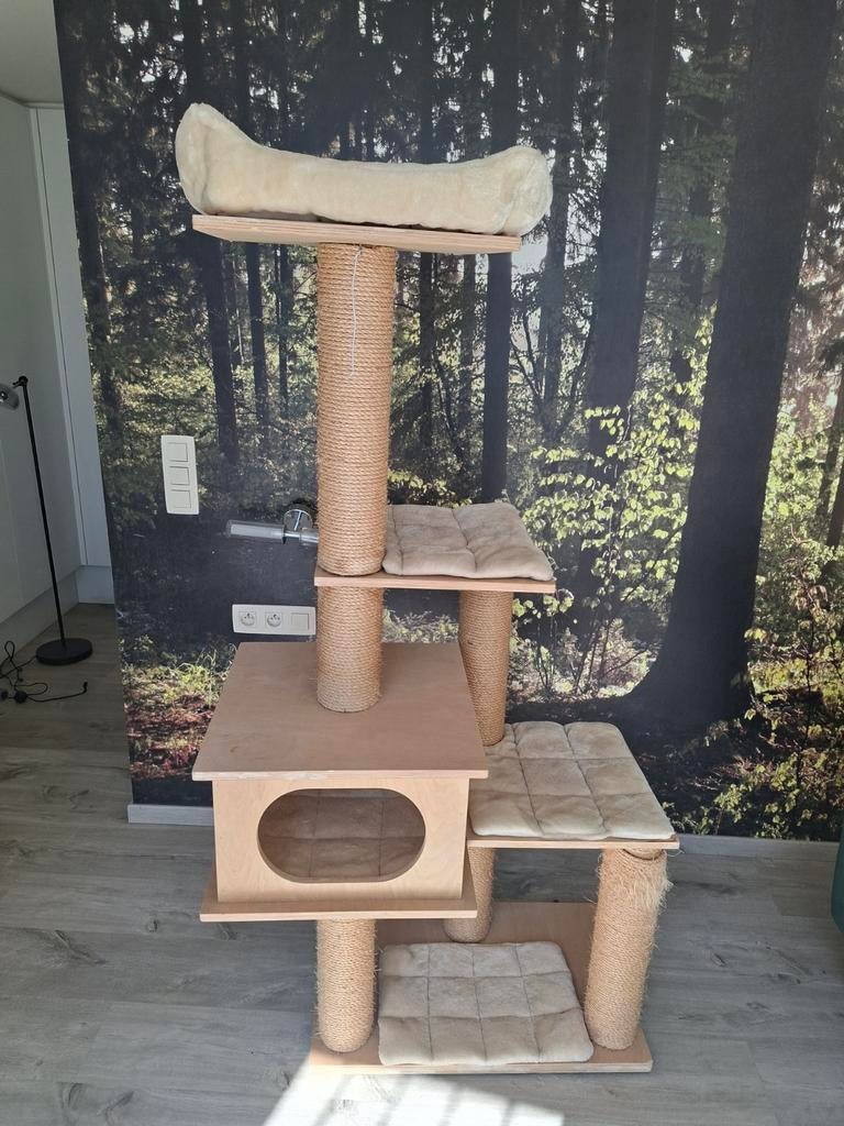 Katten krabmeubel, Ophalen