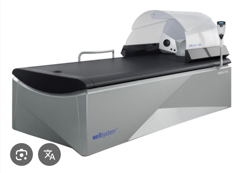 Massagetafel en apparatuur voor droge hydromassage, Sport en Fitness, Massageproducten, Gebruikt, Massagetafel, Ophalen