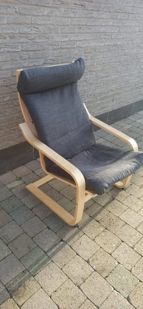 IKEA Fauteuil Poäng avec coussin propre – Excellent état, Enlèvement, Bois