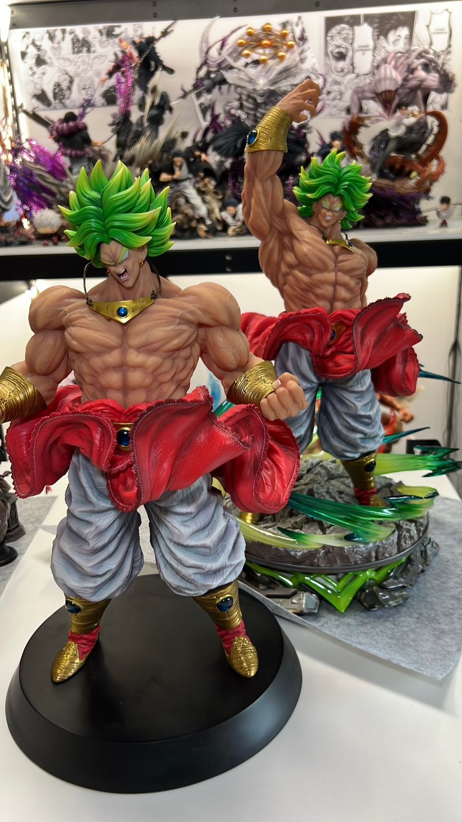 Figurine résine broly last sleep studio 2 Corps recast, Enlèvement ou Envoi