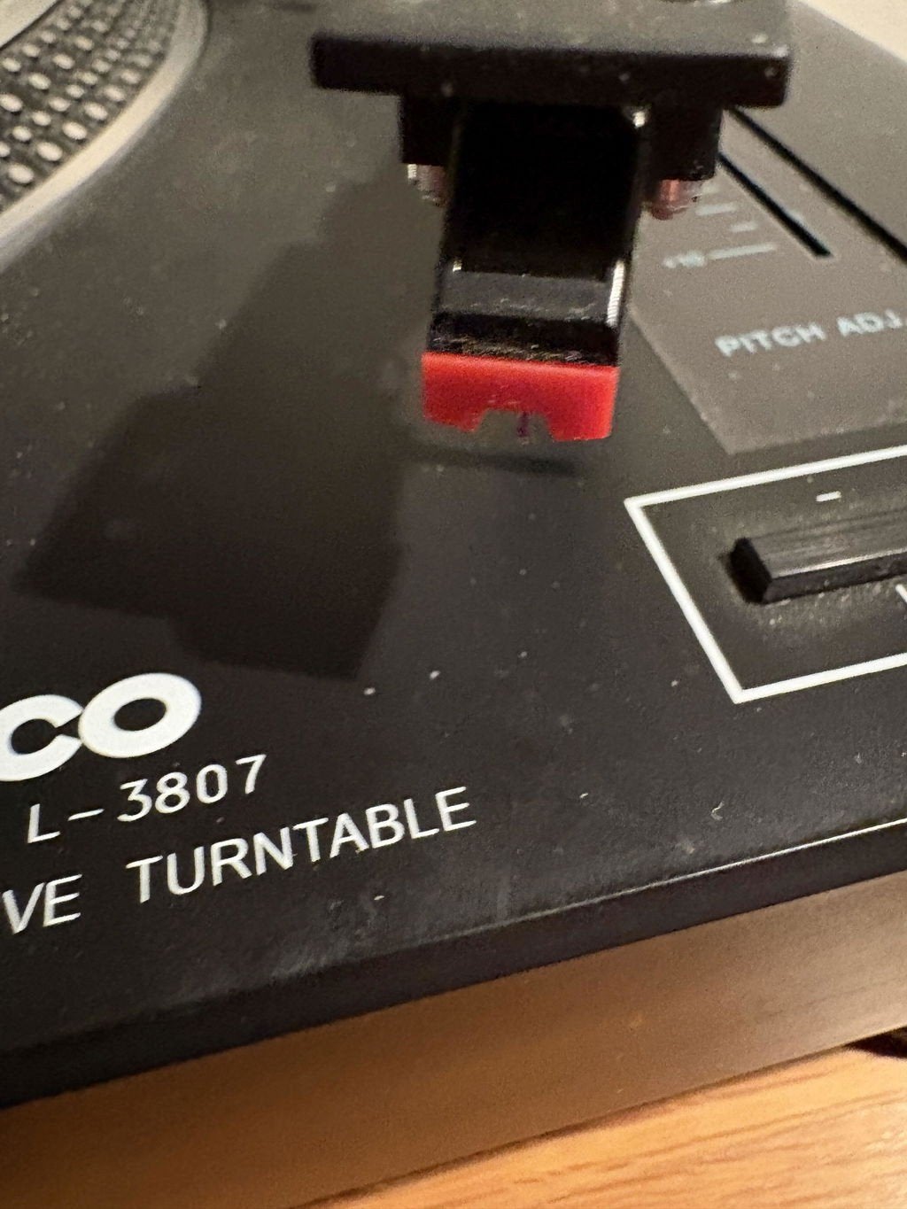 Platine vinyle Lenco L-3807 - Entraînement direct, Enlèvement, Comme neuf, Tourne-disque