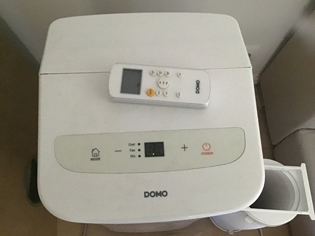 Mobiele airco, Ophalen, Minder dan 60 m³, Zo goed als nieuw, Afstandsbediening