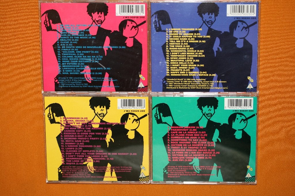 Telex – «Belgium… One Point» 4xcd synth-pop, Enlèvement ou Envoi, Utilisé, Pop