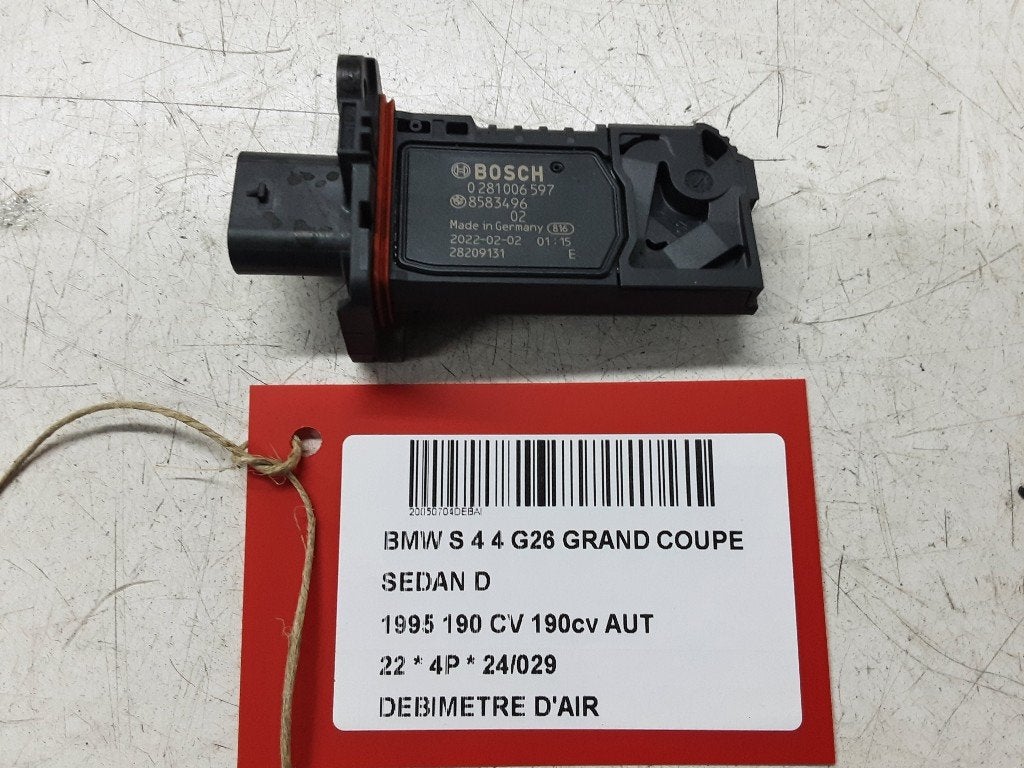 DÉBITMÈTRE BMW 4 serie Gran Coupe (G26) (858349602), Mevr. I. Hauben, Utilisé, BMW, Rue de l'Espoir 34 34
4030  GRIVEGNÉE, BE