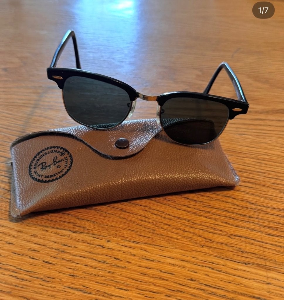 Lunettes de soleil Ray Ban, Enlèvement ou Envoi, Noir, Lunettes de soleil, Ray-Ban