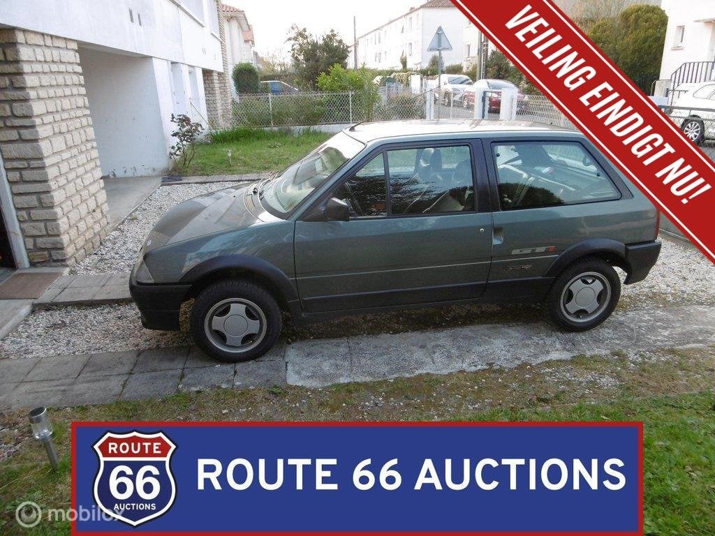 Citroën AX GT Exclusive | 1992 | Route 66 Auctions, Autos, Achat, Entreprise, Citroën, Boîte manuelle