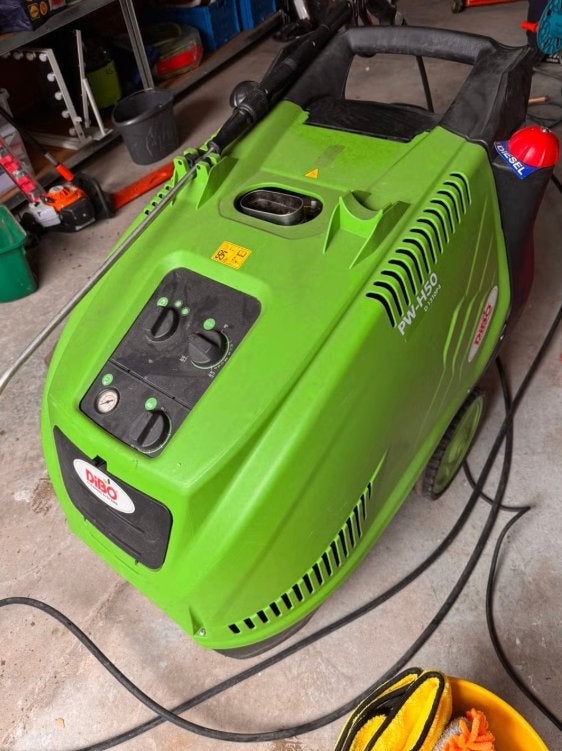 DiBO PW-H50 elektrische hogedrukreiniger warm water, Tuin en Terras, Ophalen, Zo goed als nieuw, Elektrisch, Dibo