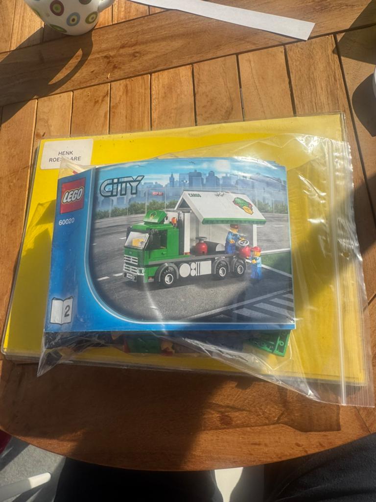 Lego city 60020, Lego, Ophalen of Verzenden, Compleet, City