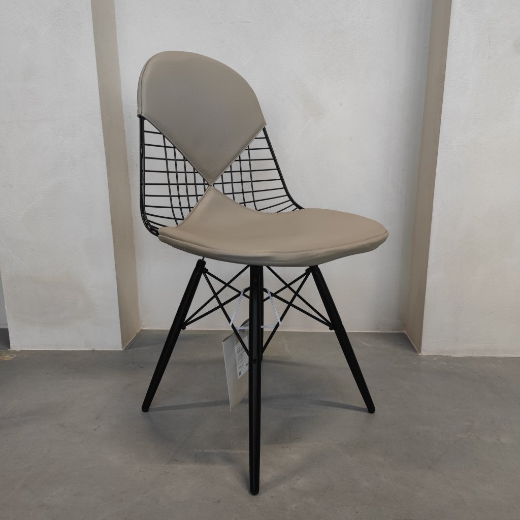Vitra Eames Wire Chair - DKW 2 - Sand leder, Enlèvement ou Envoi