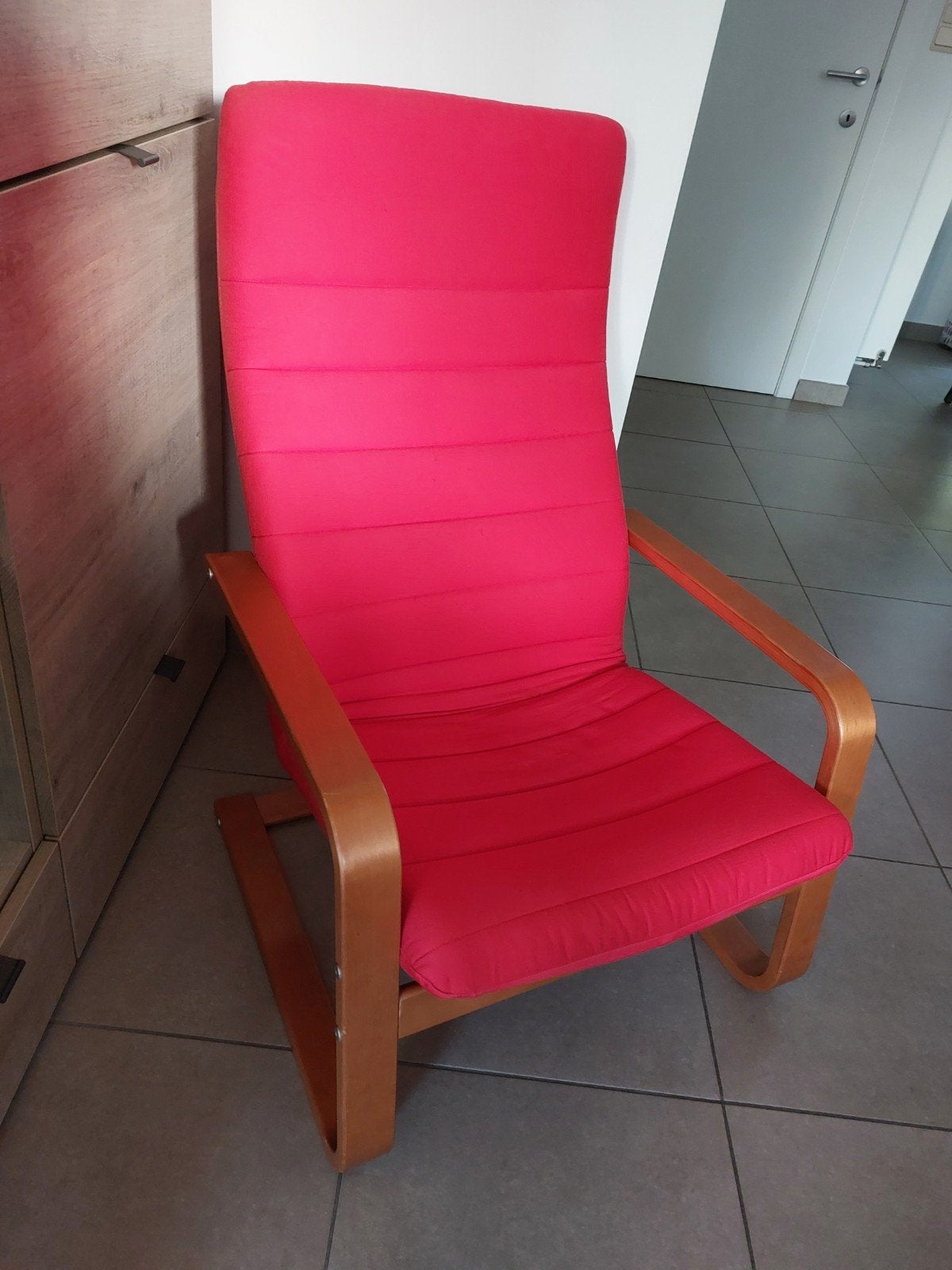 Fauteuil, Ophalen, Gebruikt, Stof