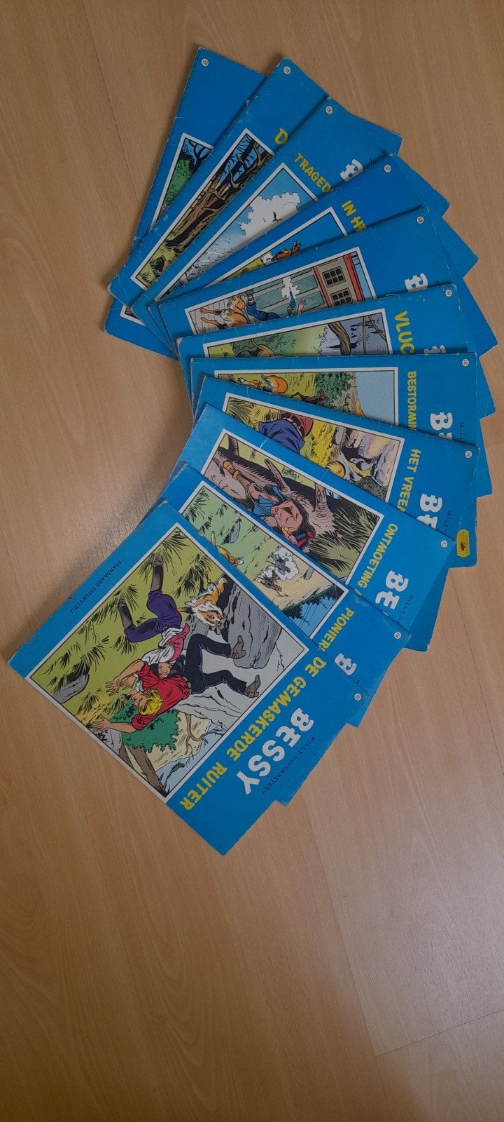 lot de 11 bandes dessinées Bessy (1ère édition), Livres, Plusieurs BD, Enlèvement, Utilisé, Willy vandersteen