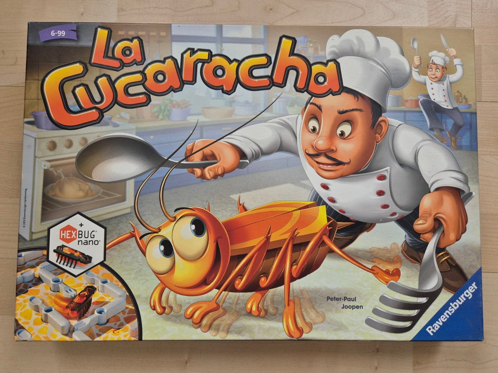 La Cucaracha gezelschapspel, Hobby en Vrije tijd, Gezelschapsspellen | Overige, Drie of vier spelers, Ophalen, Gebruikt, Ravensburger