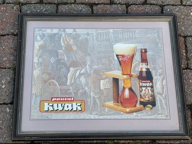 Kwak Pauwel kader, Verzamelen, Ophalen, Gebruikt, Reclamebord