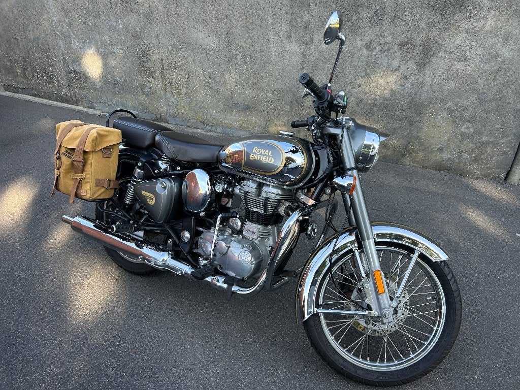 Royal Enfield Classic 500, Motoren, Royal Enfield, 499 cc, Toermotor, Minimaal motorrijbewijs A2