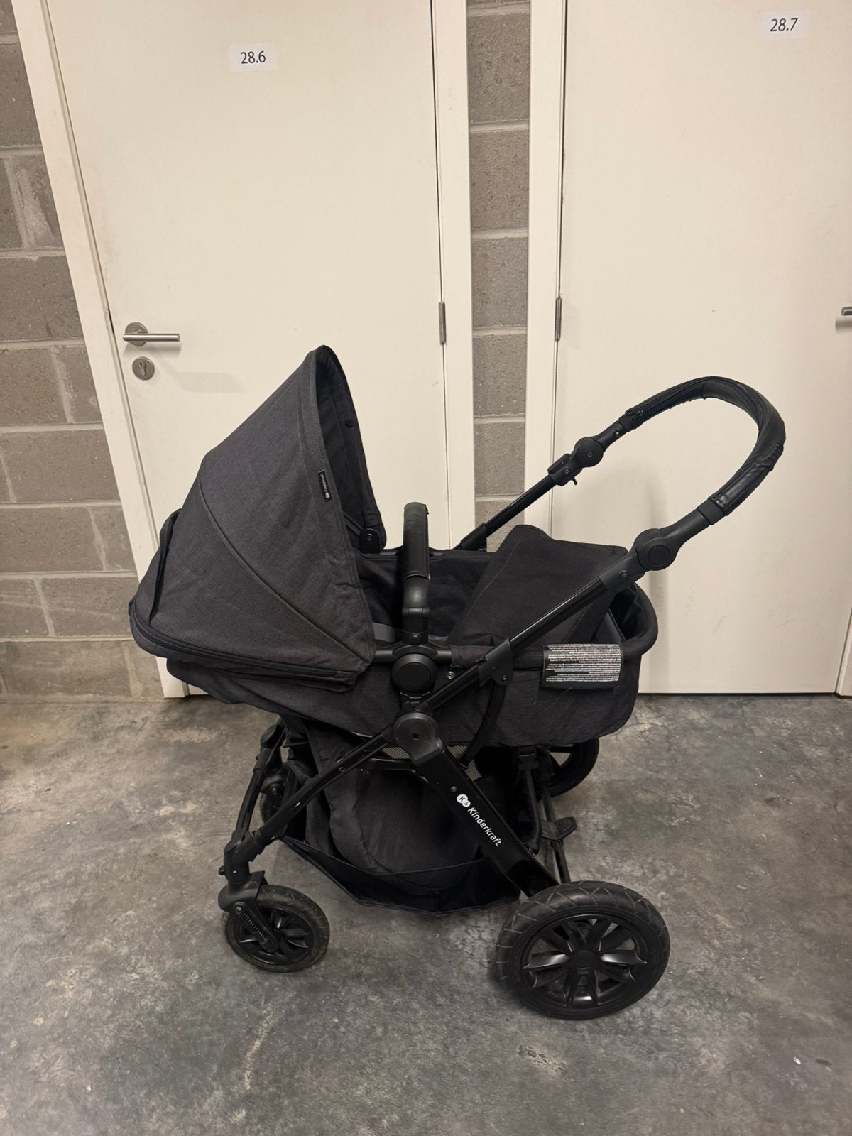 Poussette Kinderkraft avec sac a langer, Enlèvement, Comme neuf, Poussette