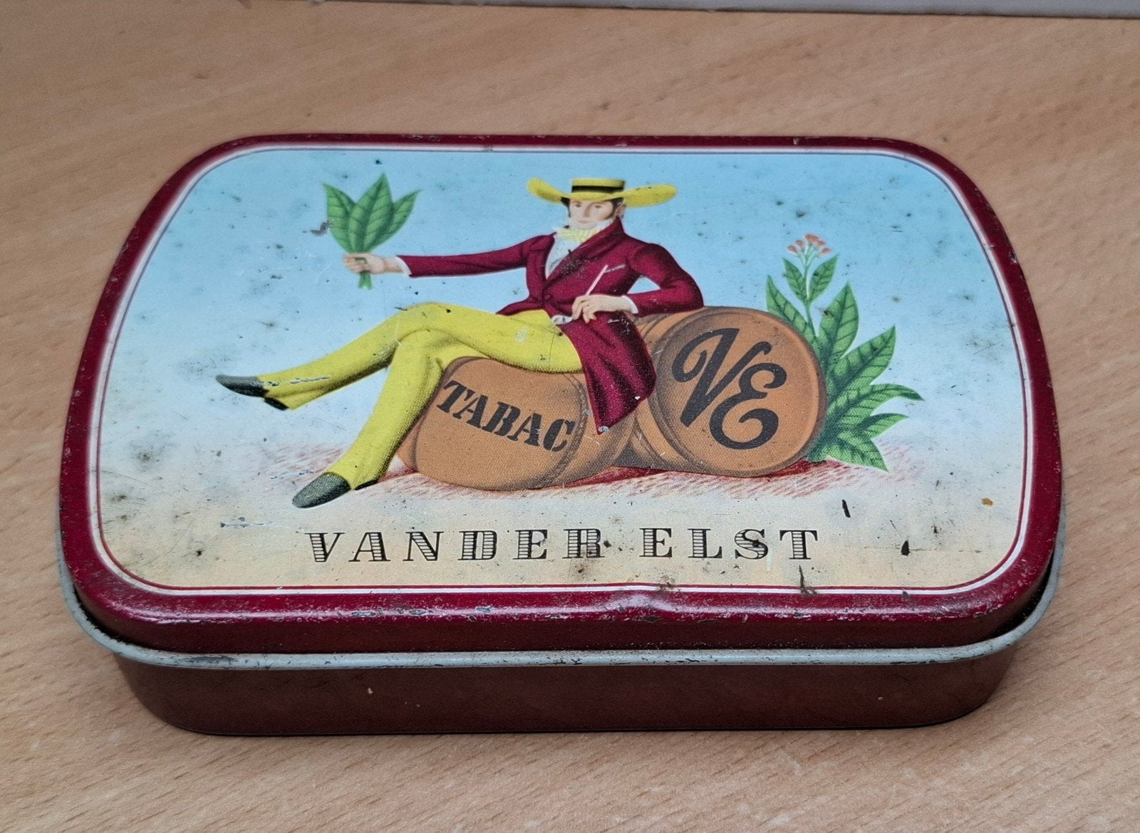 Ancienne boîte à tabac Vander Elst, Enlèvement ou Envoi