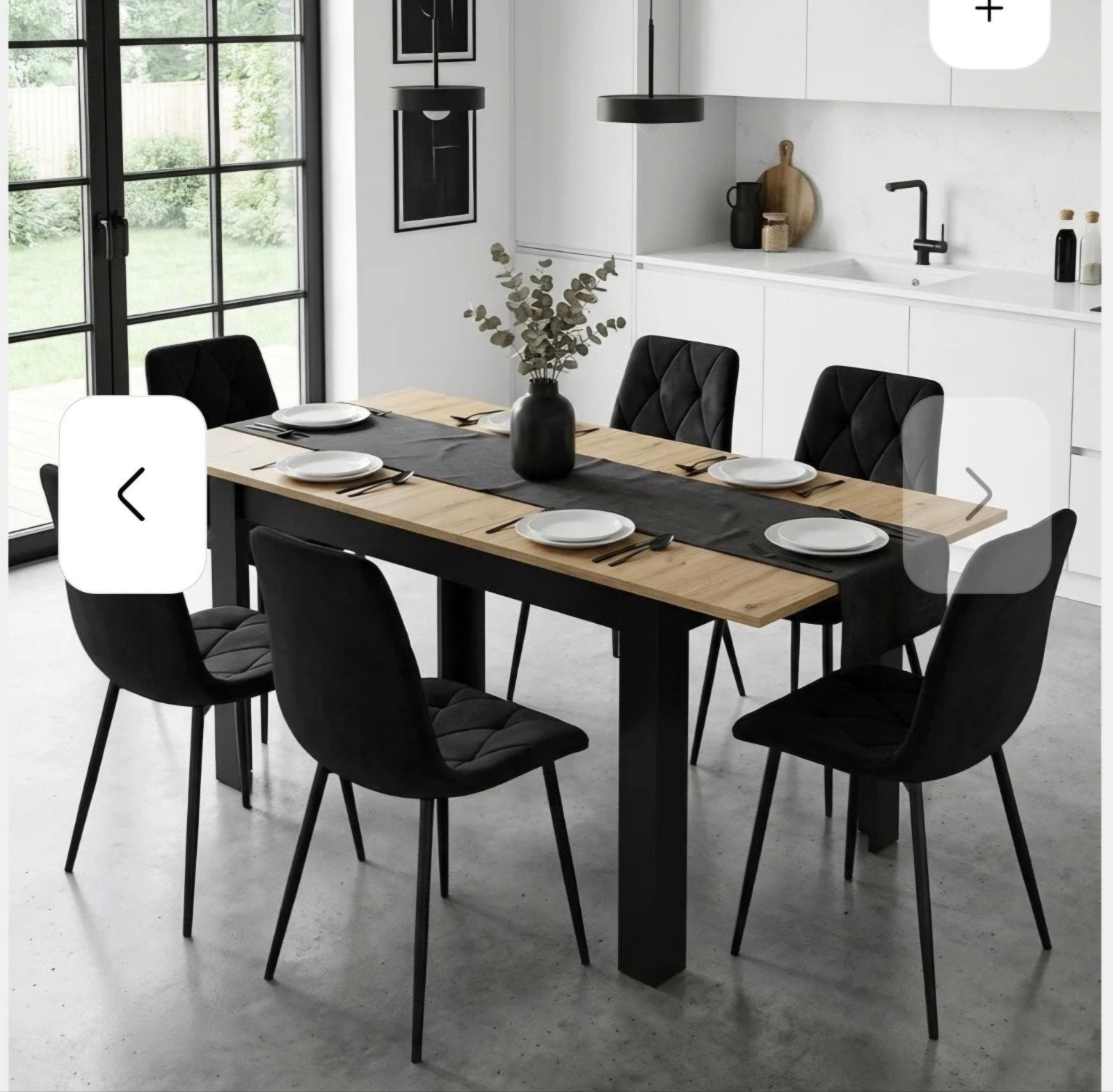 uitschuifbare tafel, Huis en Inrichting, Verzenden, Eikenhout