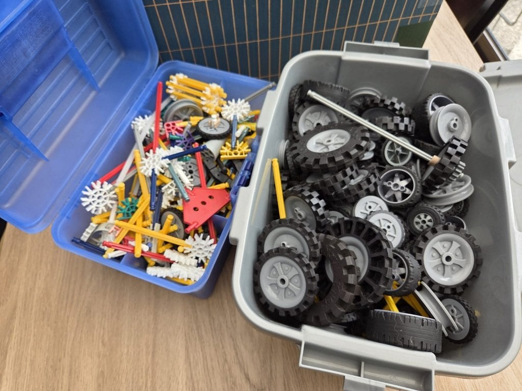 KNEX materiaal, Ophalen, Gebruikt, K'nex
