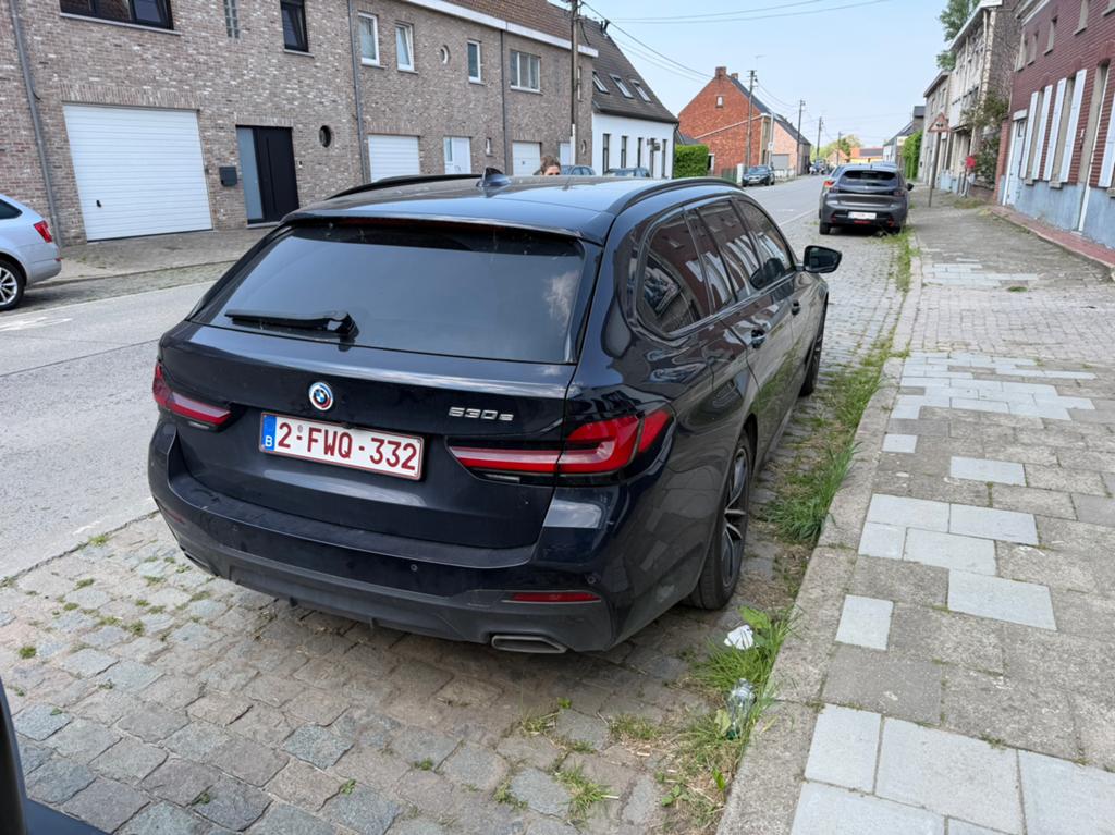 Bmw 530e, Auto's, BMW, Automaat, Leder, Break, Te koop