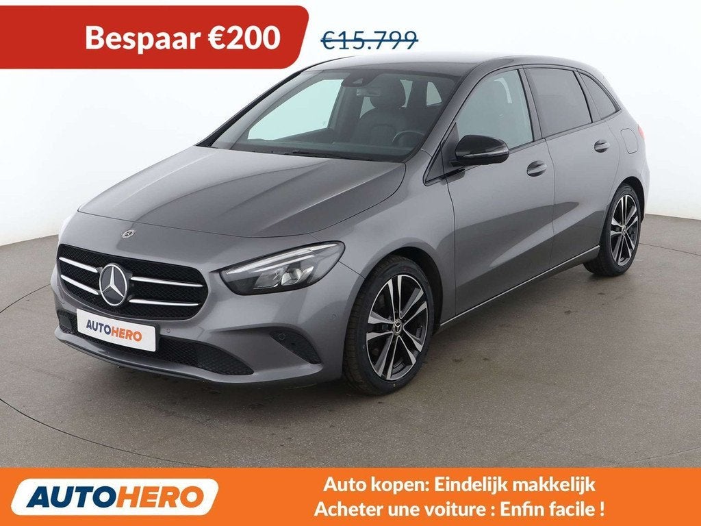 Mercedes-Benz B-Klasse 180 B 180 d Progressive (bj 2019), Auto's, Mercedes-Benz, Gebruikt, Euro 6, 116 pk, Leder